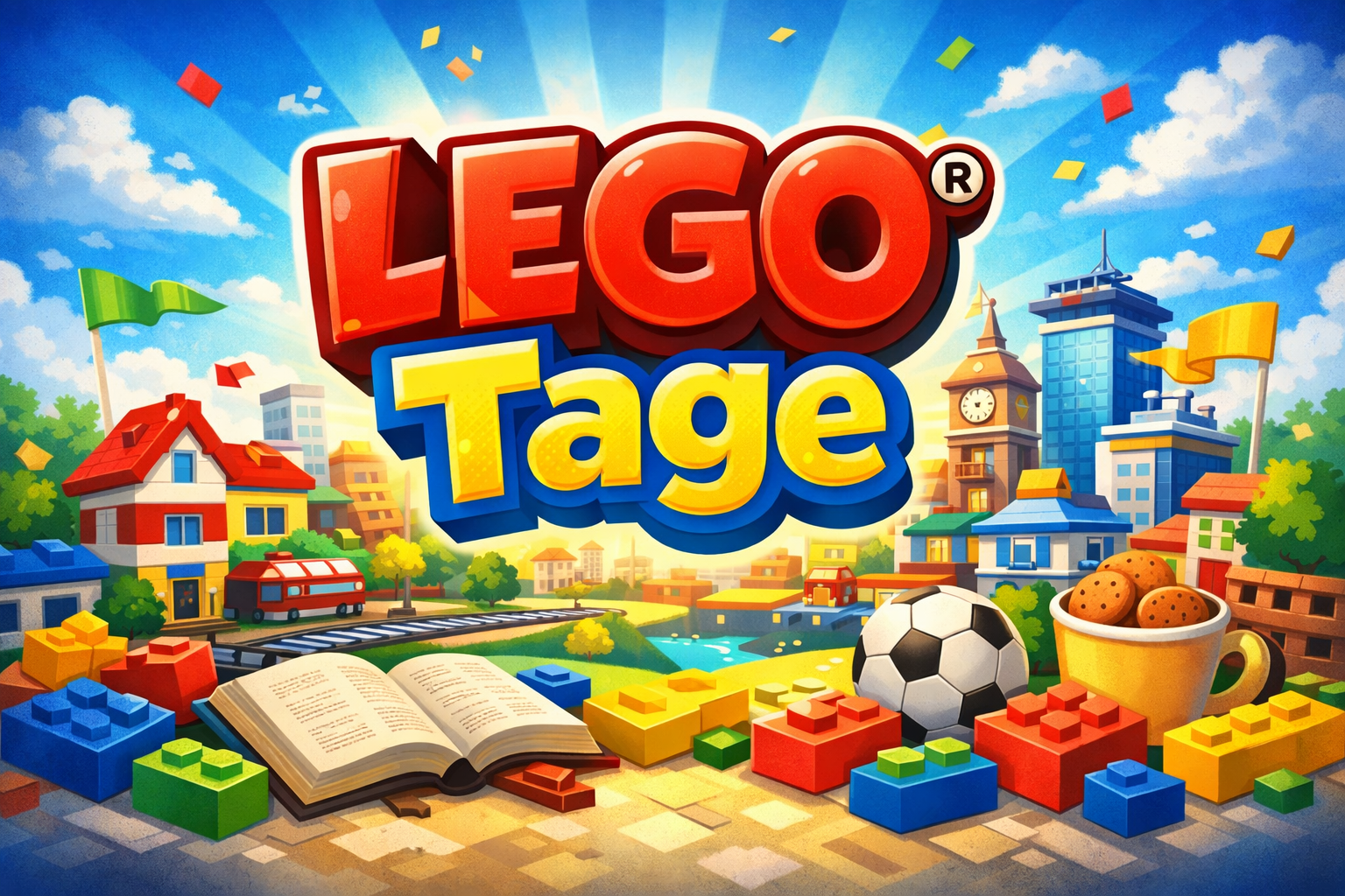 Bau mit uns eine LEGO® Stadt